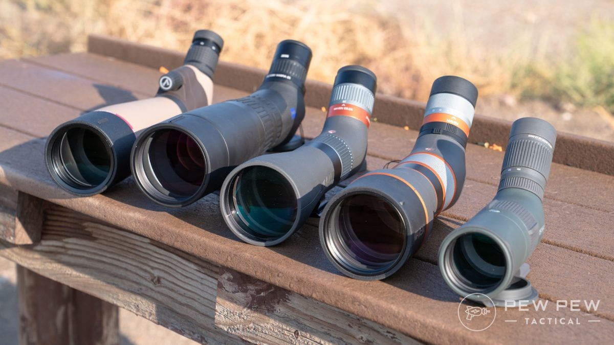 Spotting scope comparison 2025