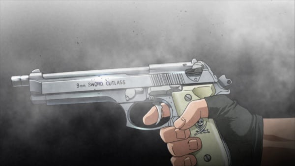 Black Lagoon Sword Cutlass