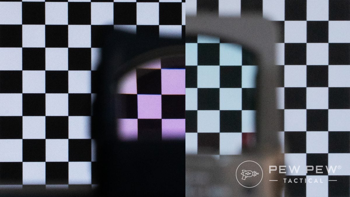 Red dot tint comparison