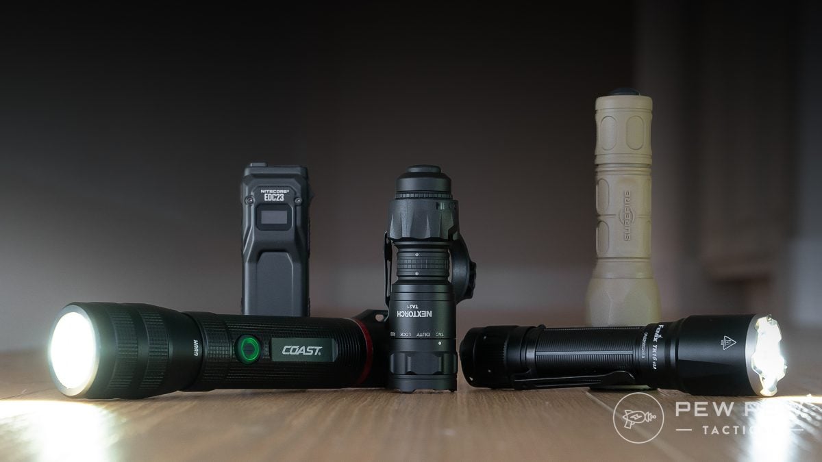 Tactical flashlights