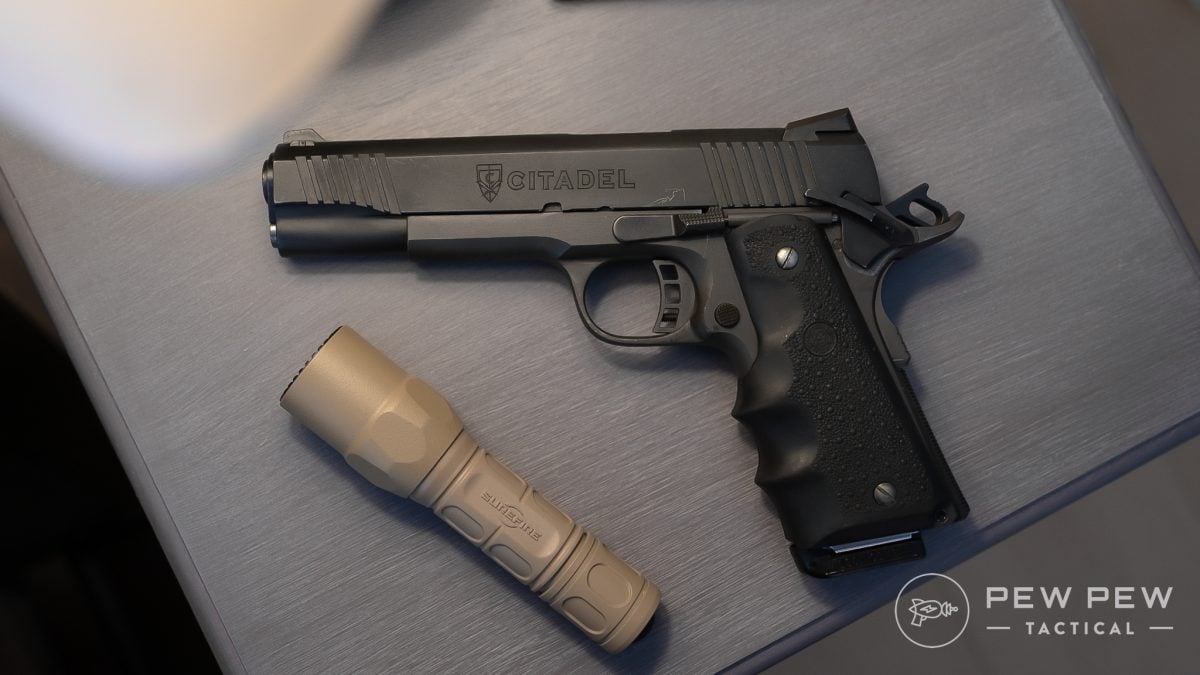 SureFire G2X Pro and a 1911