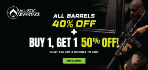 Ballistic Advantage Barrels mega sale 40% off + buy 1 get 1 free + free shipping image