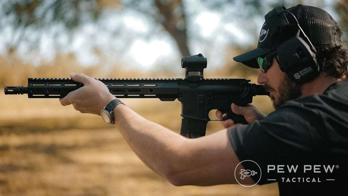 Budget AR-15s - Andro Corp ACI-15 Scott shoot left