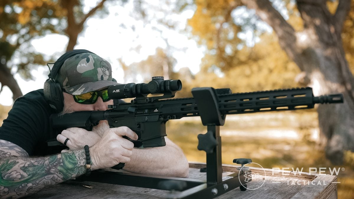 Budget AR-15s - IWI Zion-15 zeroing