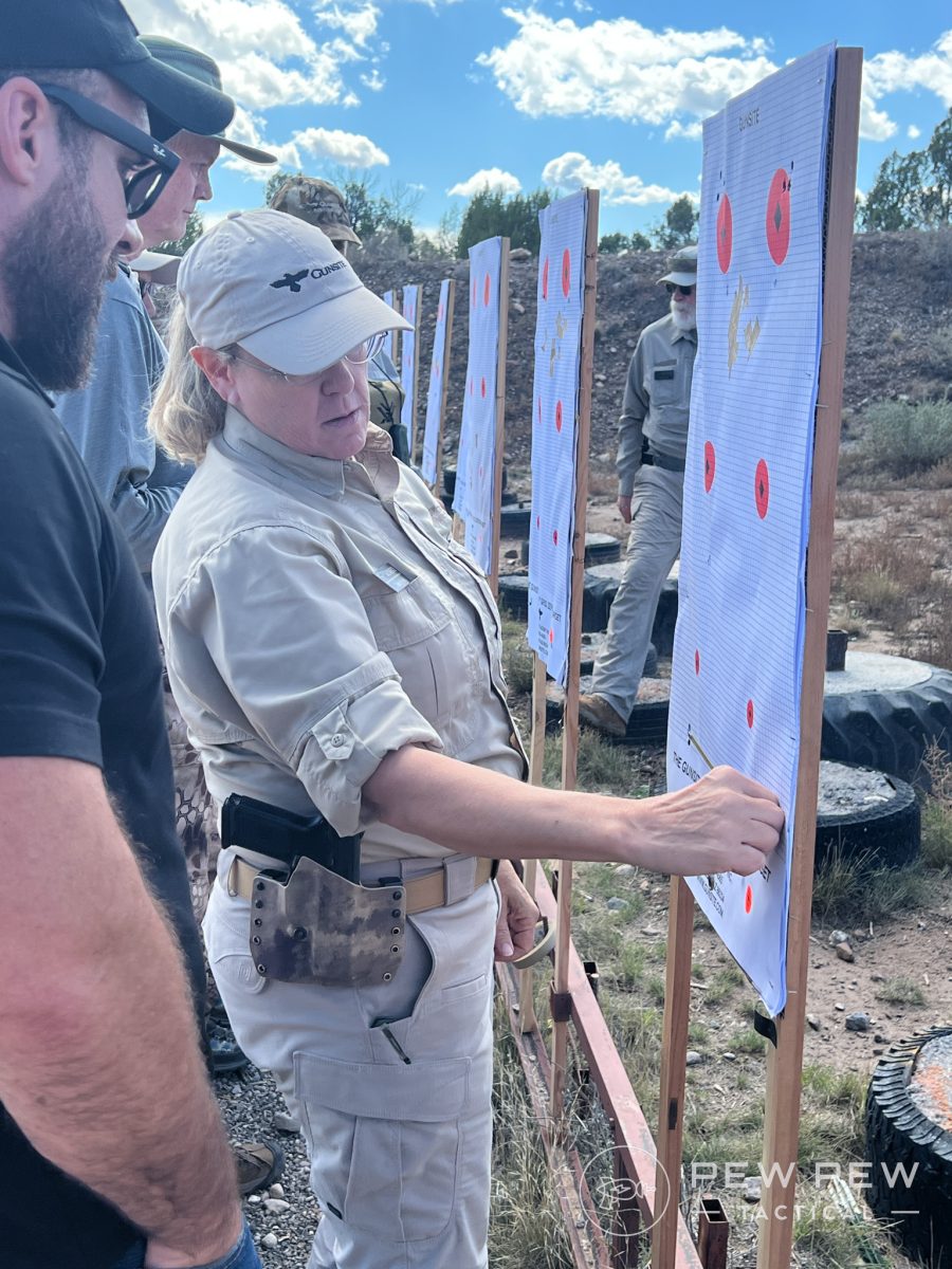 Gunsite PR7 Tessa target