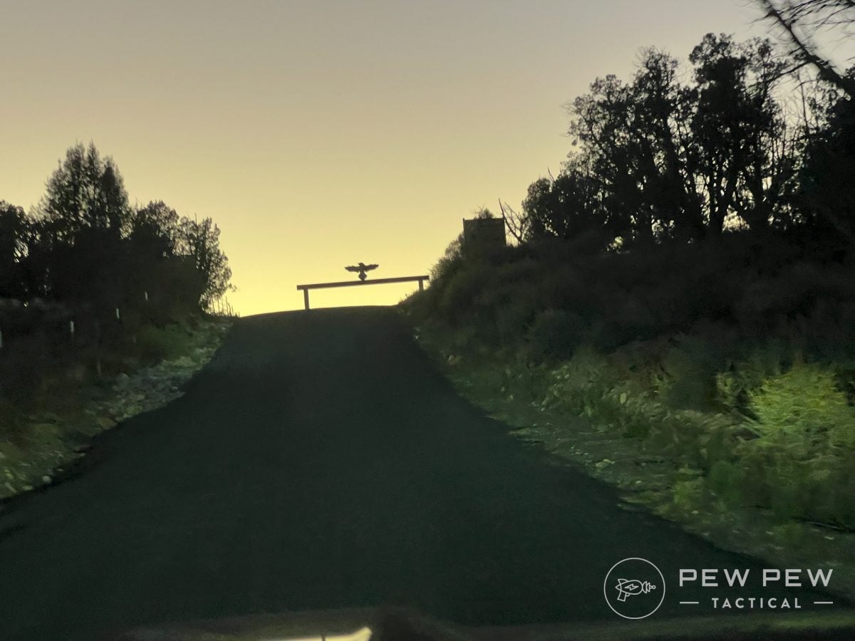 Gunsite PR7 gate far