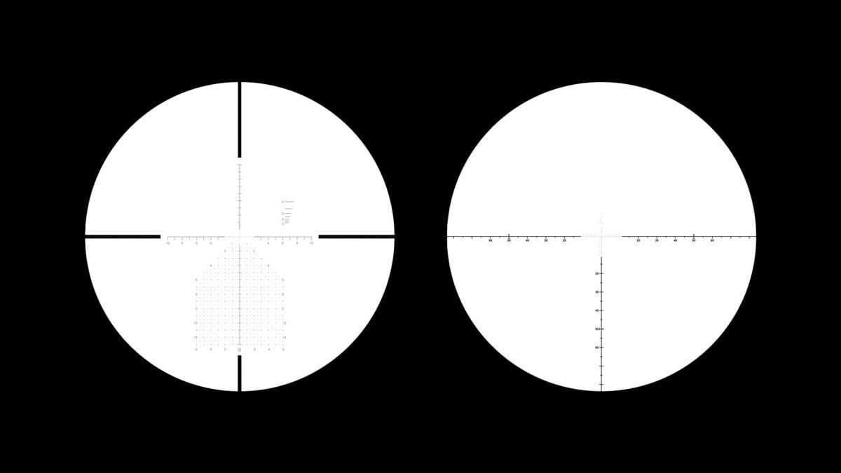 Primary Arms SLx 4.5-27x56 reticles