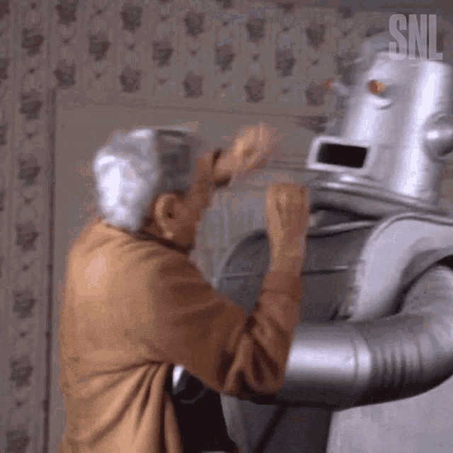 Robots Attack Gif
