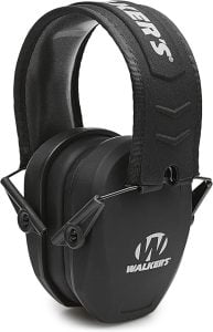 Walker’s Slim passive shooting earmuffs, black – $13.89 image