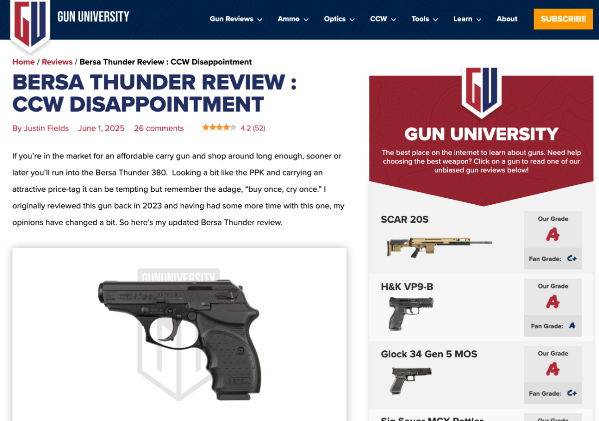 Gun University