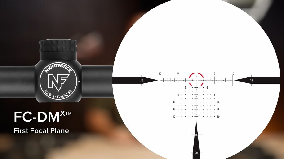 Nightforce FC-DMx reticle