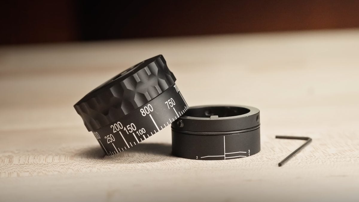 Nightforce NX6 turrets