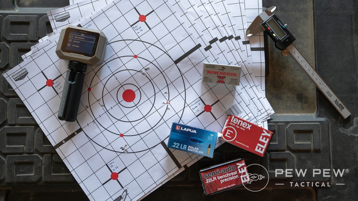 Precision .22 LR ammo