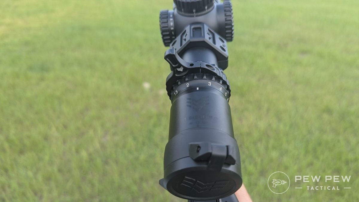 Swampfox Warhorse Throw Lever