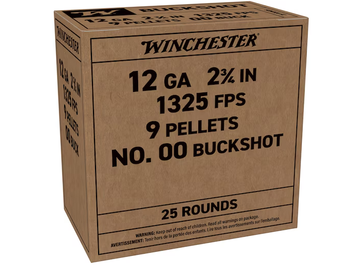 Winchester 12 GA 00 Buck