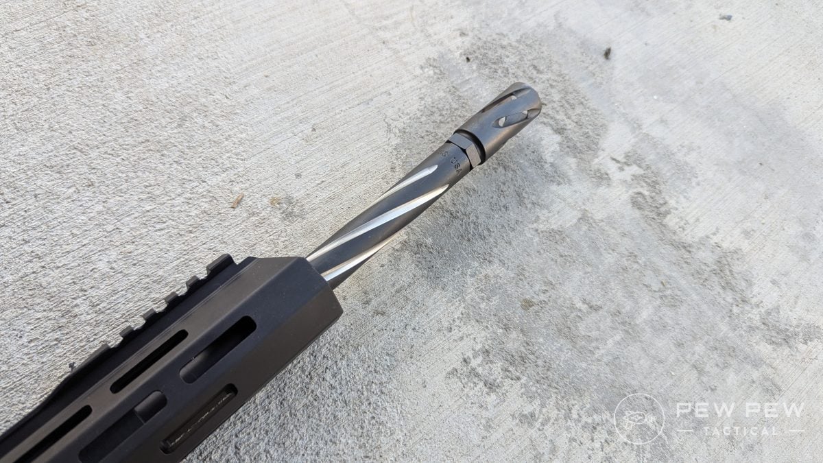 BCA BC-15 7.62x39mm fluted barrel