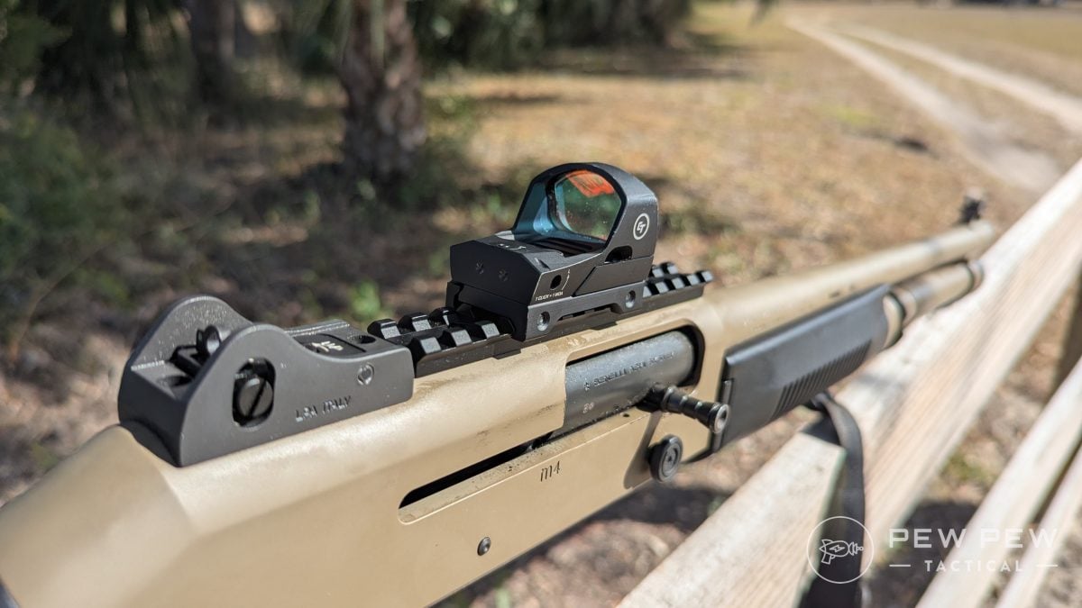 Benelli M4 EXT optics-rail