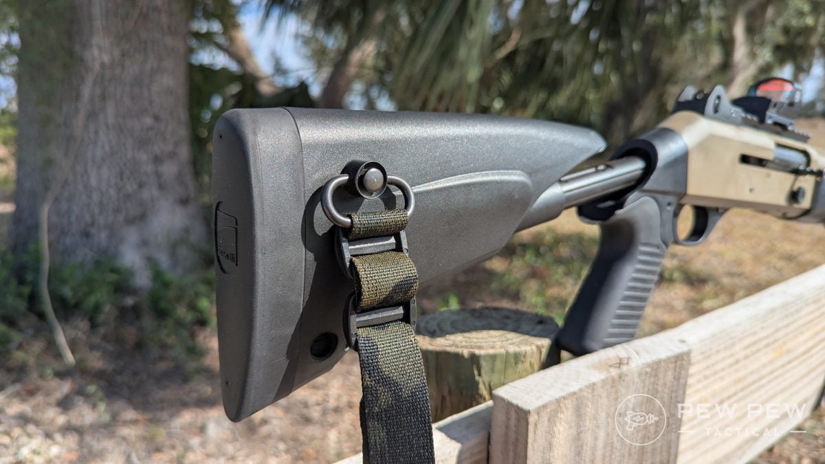 Benelli M4 EXT rear-sling-point