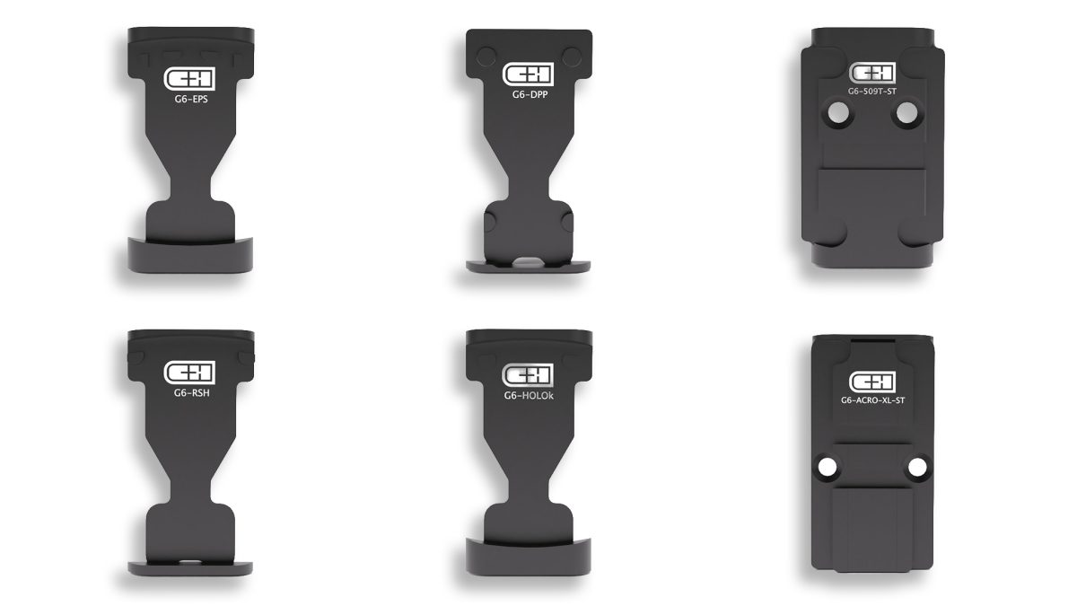 C&H Glock Gen6 optic adapter plates