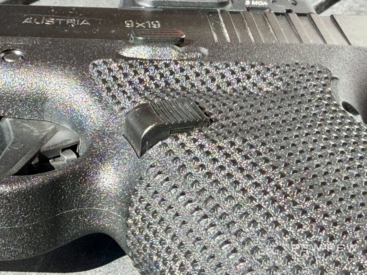 Glock Gen 6 mag release