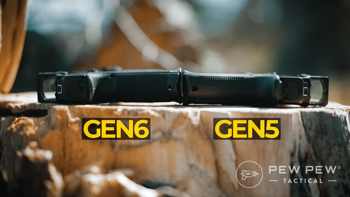 Glock Gen 6 side by side