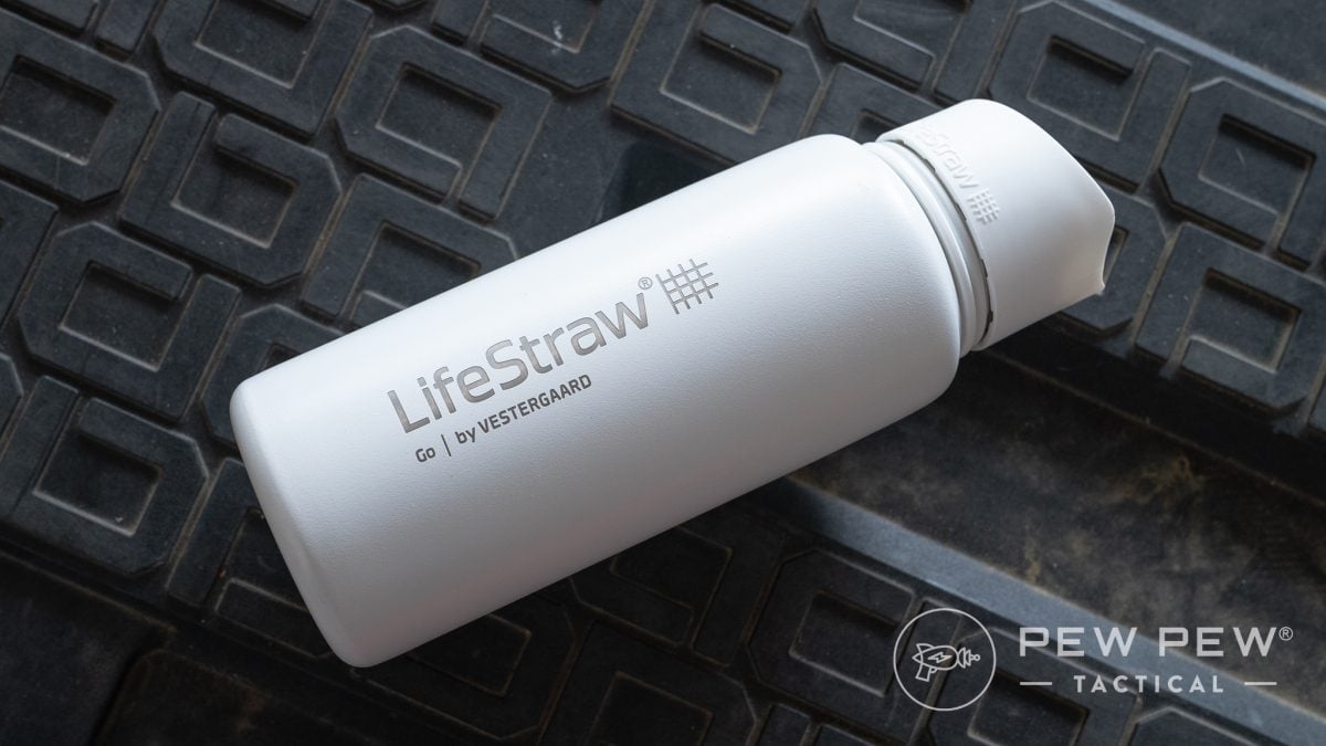 LifeStraw Go filtered bottle
