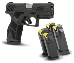 Taurus GX2 9mm Pistol, (5) 13rd Magazines – $218.50 image