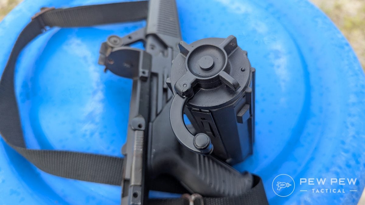 Calico M950 Tension lever