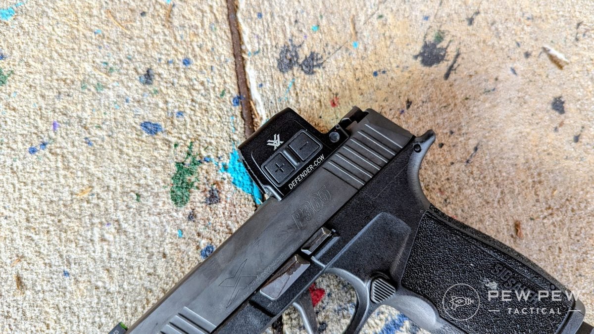 Vortex Defender-CCW Enclosed Buttons