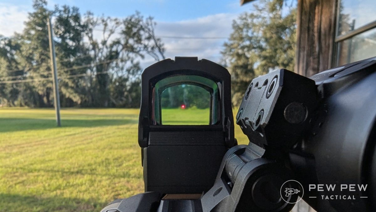 Sig Sauer Romeo8T-AMR view through