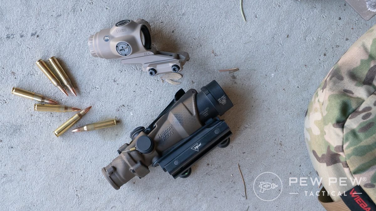 Best AR-15 Prism optics 2026: Primary Arms SLx 3x MicroPrism, Trijicon ACOG