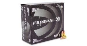 Federal Black Pack 9mm 115 Gr FMJ Range Ammo (250 Rounds) – $58.13 w/code “PEWPEW5P” image