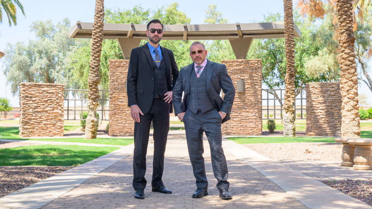 Marc (R) and Andy (L) of AOR