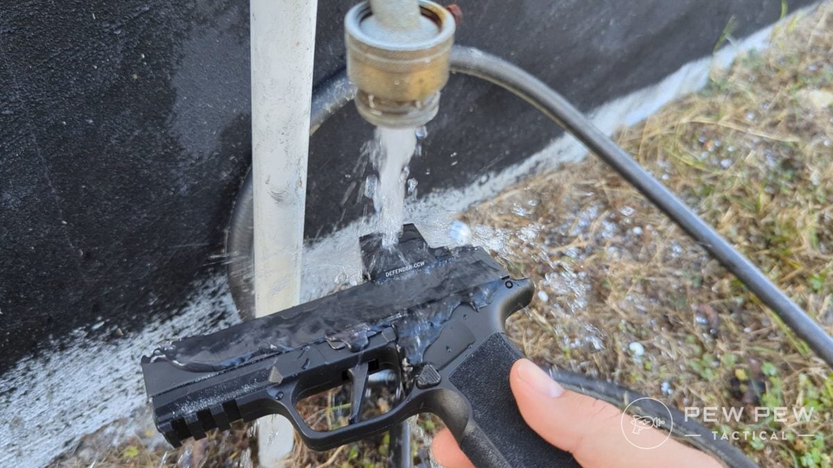 Vortex Defender-CCW Enclosed Water Spray