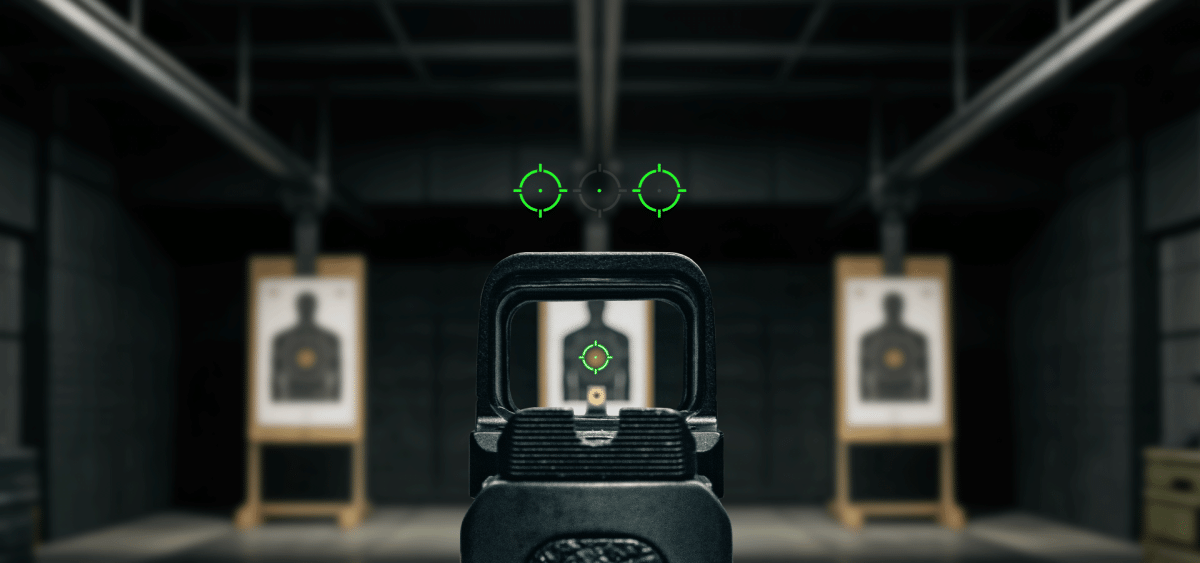 Osight SE green multi-reticle