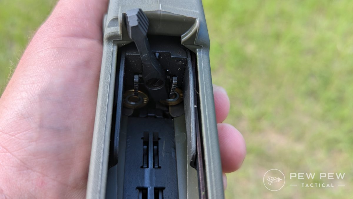 KelTec KSG410 magazine tube switch