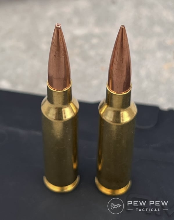 6mm ARC bullet deformation