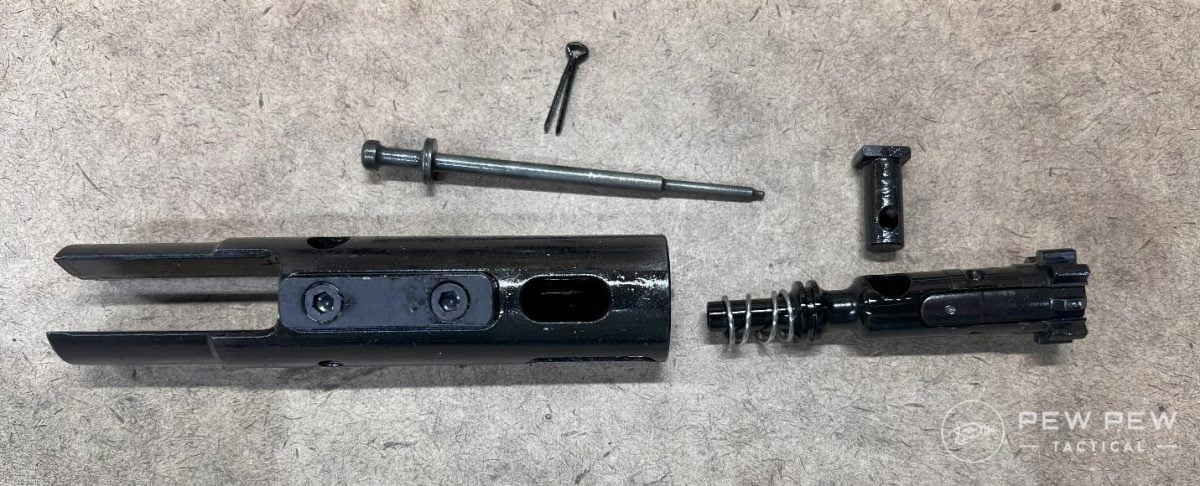 BCA bolt-action AR upper bolt assembly