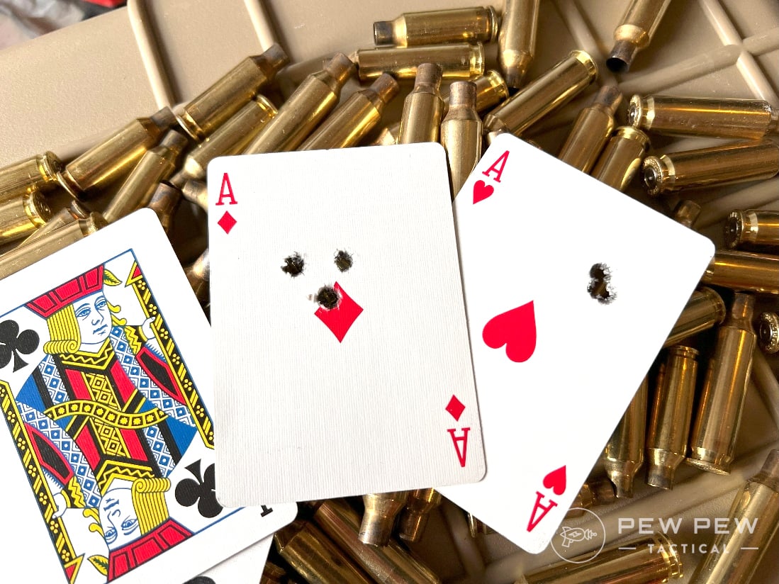 Bear Creek Arsenal bolt-action AR target cards