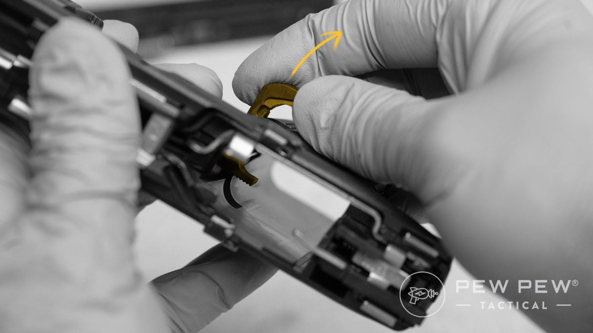 How to install a Glock extended magazine release