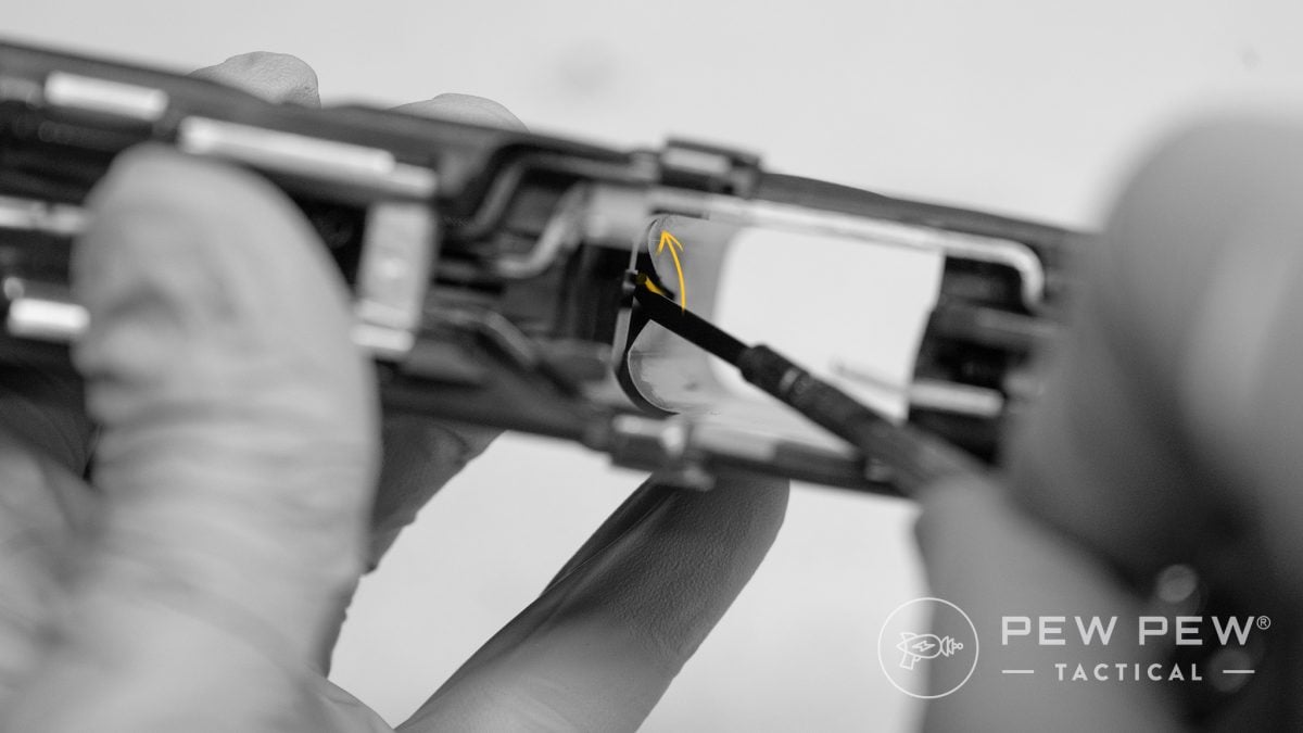 How to install a Glock extended magazine release