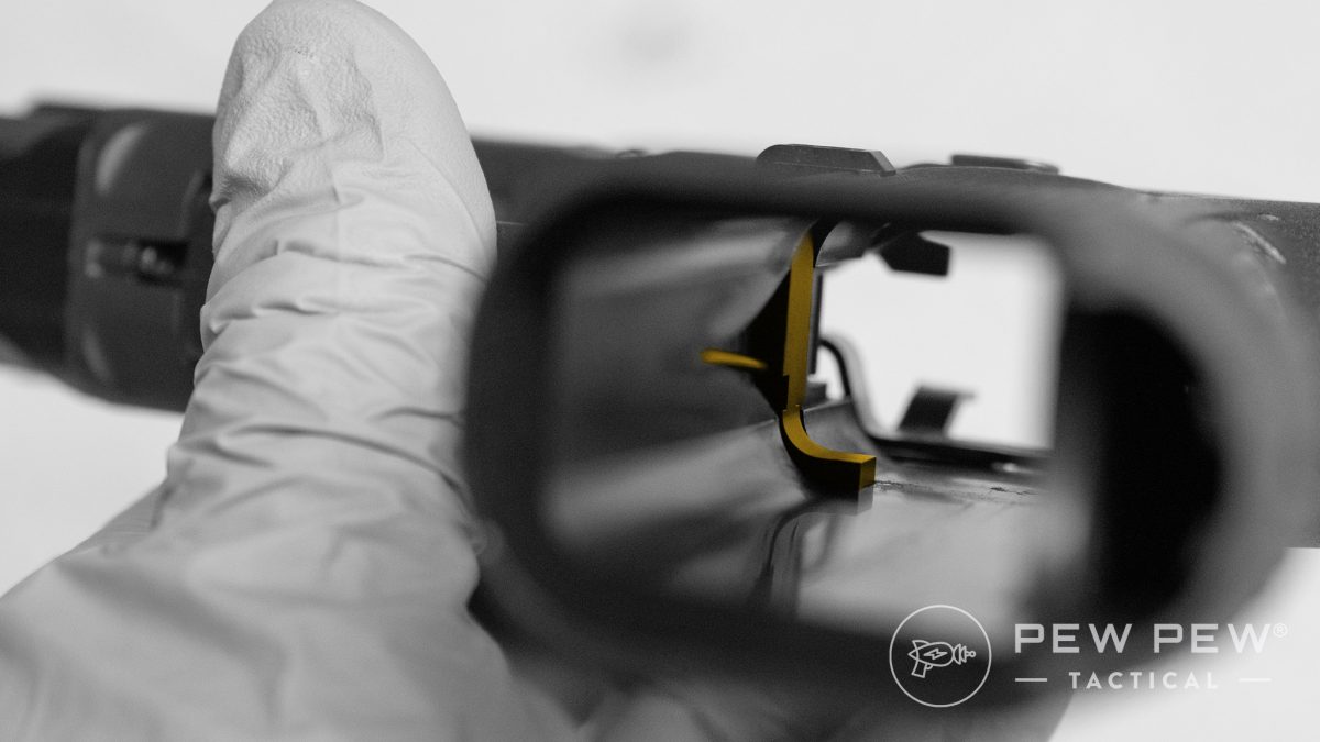 How to install a Glock extended magazine release