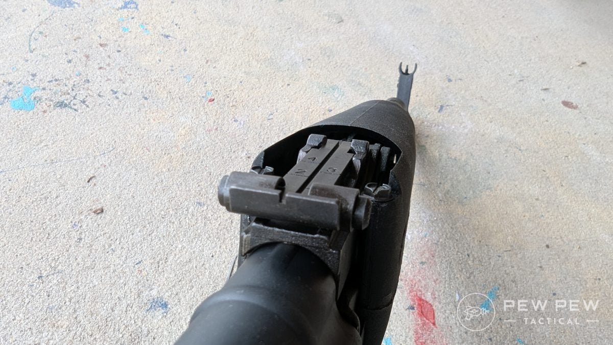Chiappa RAK-9 rear sight