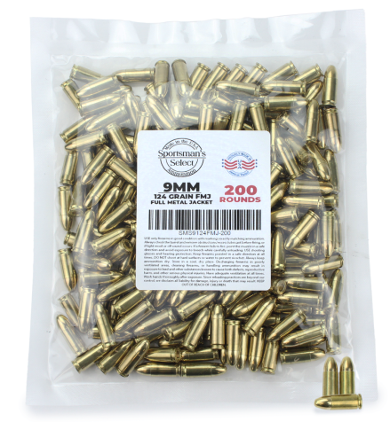 Sportsman's Selected Reman 9mm 124 GR