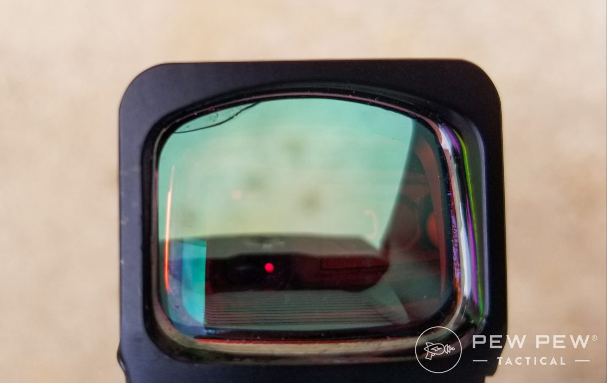Holosun 507Comp cracked front