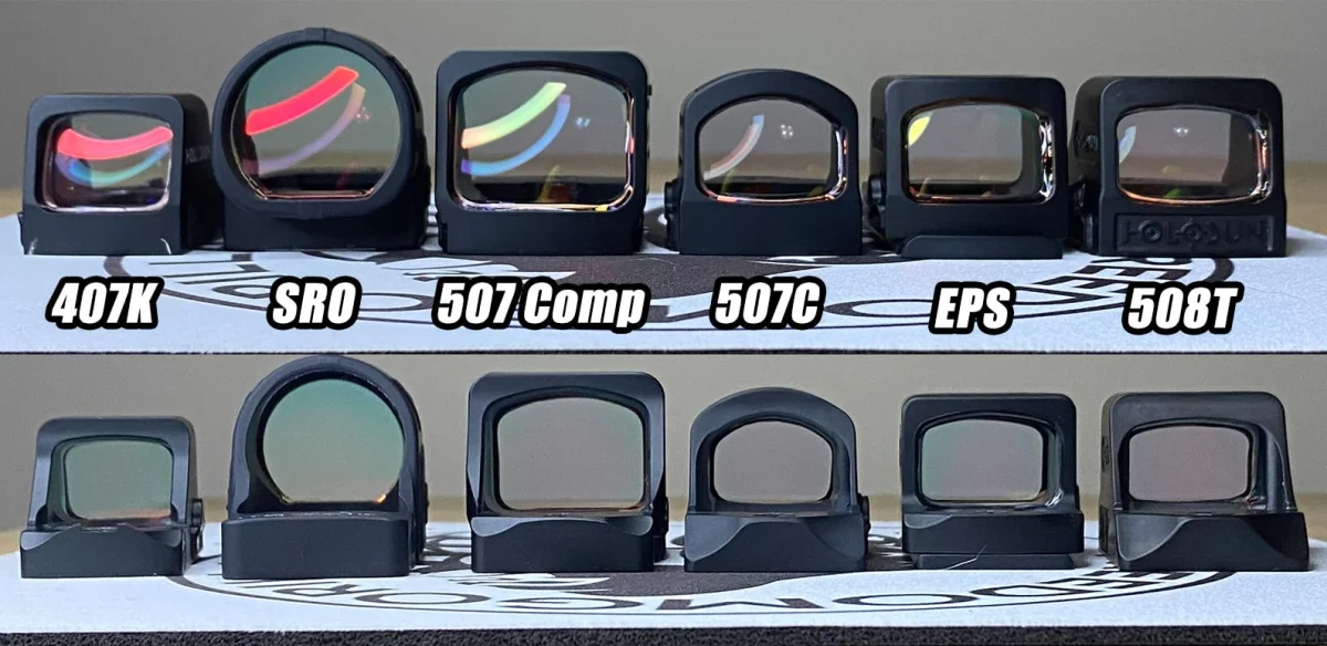 Pistol Optic Window Size
