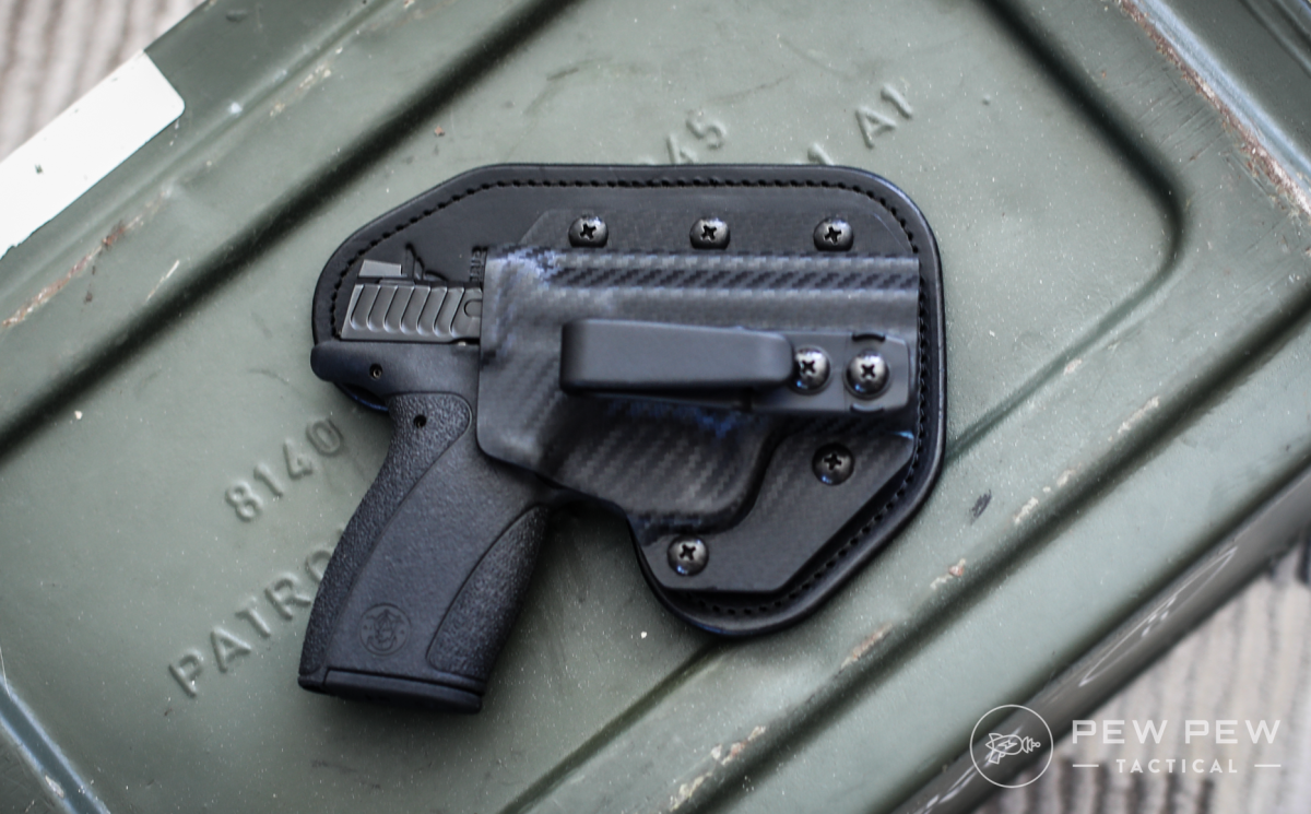 S&W Bodyguard 2.0 in Hidden Hybrid Appendix Holster