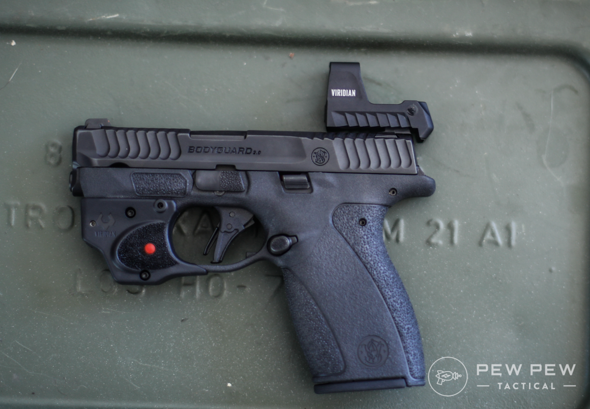 S&W Bodyguard 2.0 with Viridian Laser and RFX1 Red Dot