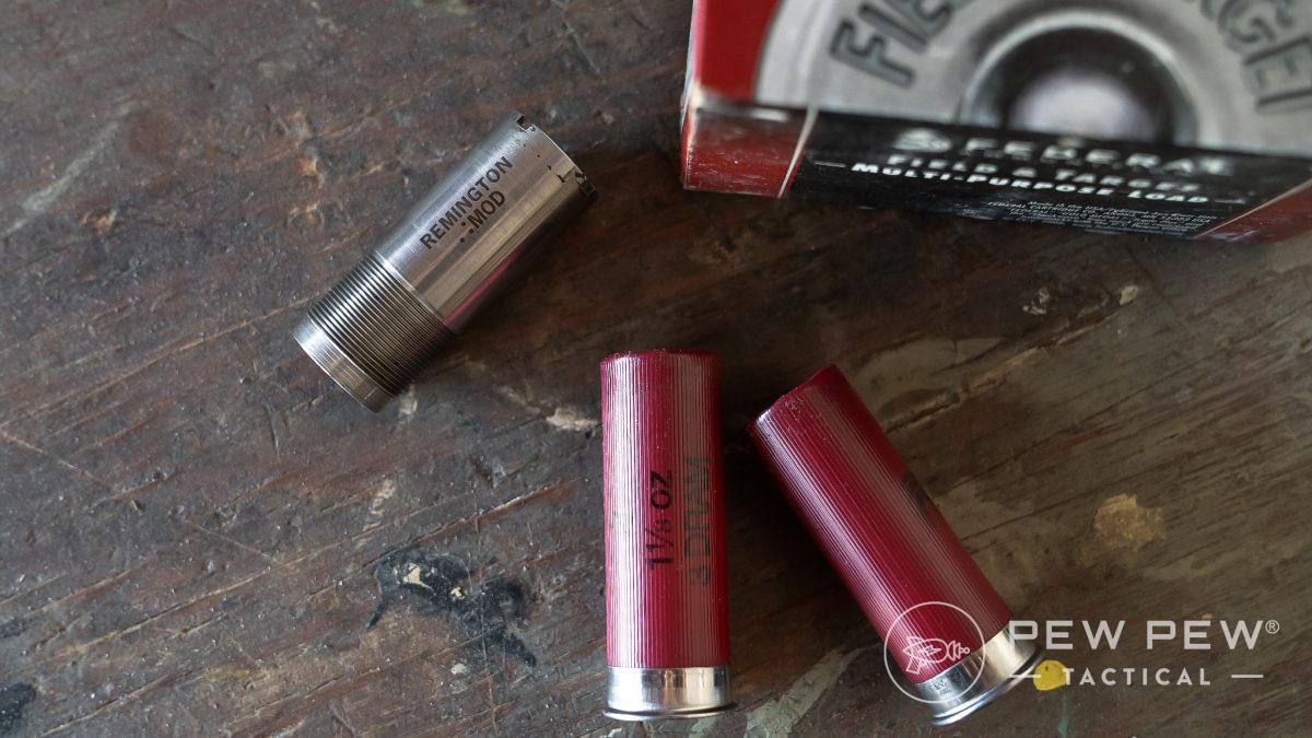Modified choke tube