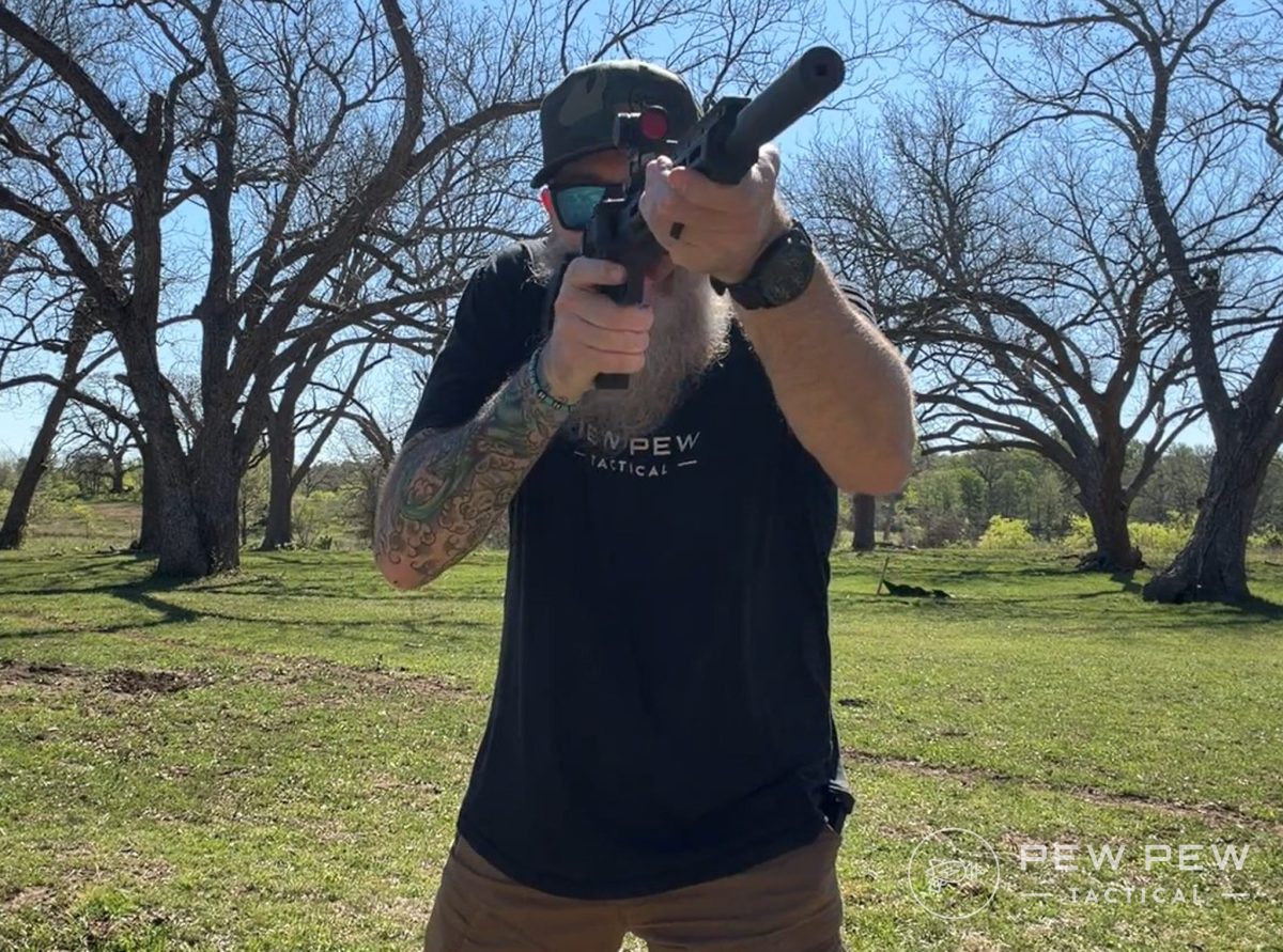 S&W FPC 22LR Shoot Front